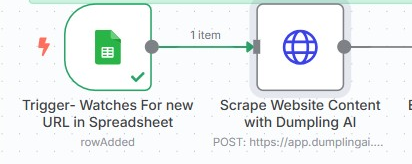 Scrape Books from URL with Dumpling AI, Clean HTML, Save to Sheets, Email as CSV